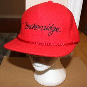 3/$118❤️vintage BRECKENRIDGE ski hat warm cap rope loop Bump Bonnets Universal